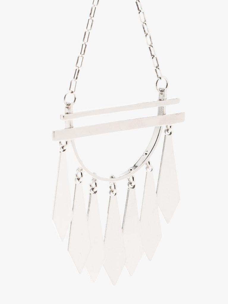 Silver Tone Dancing Earrings