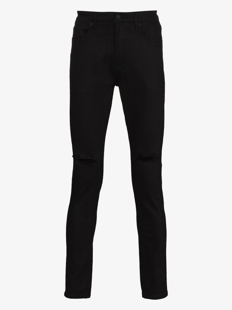 Black Van Winkle Ace Slice Skinny Jeans