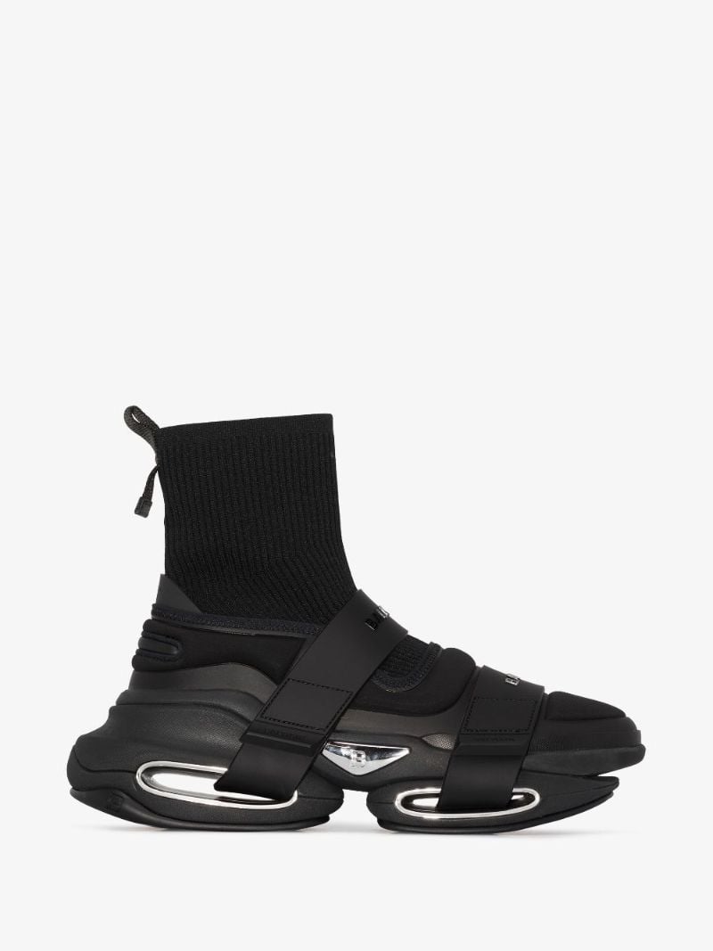 Black B-bold High Top Sneakers