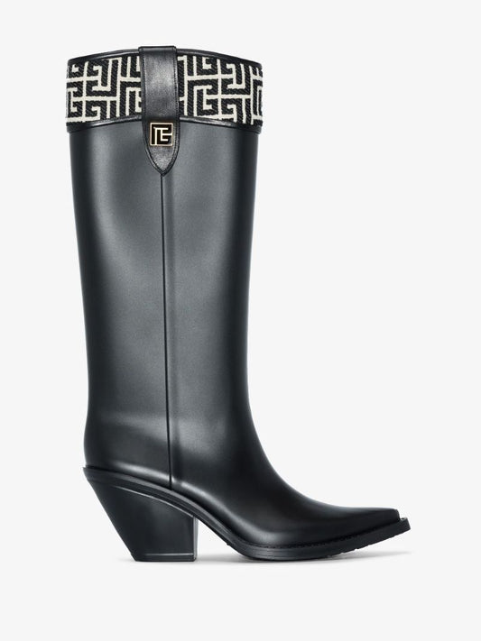 Black Tess Knee-high Boots