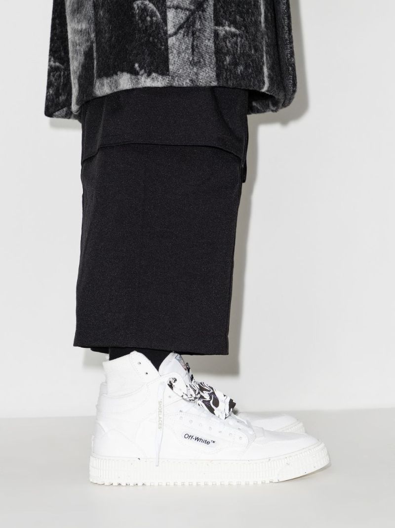 White Off-court 3.0 High Top Sneakers