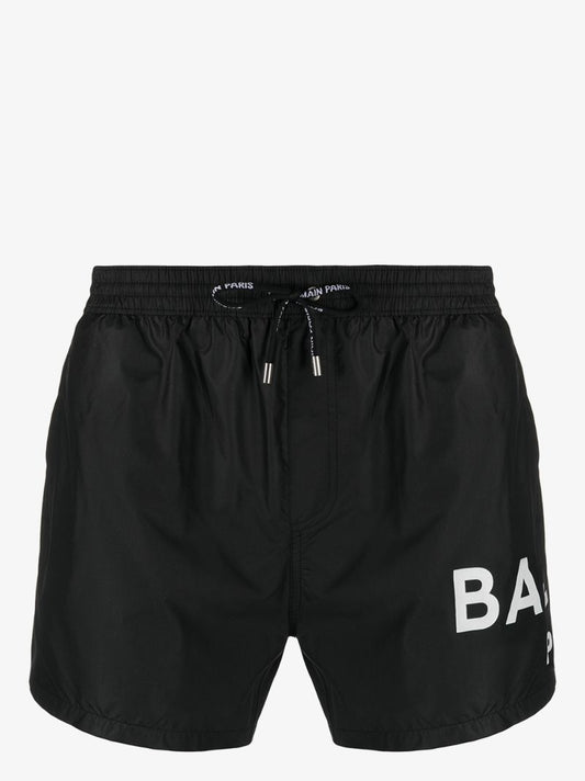 Logo Print Swim Shorts