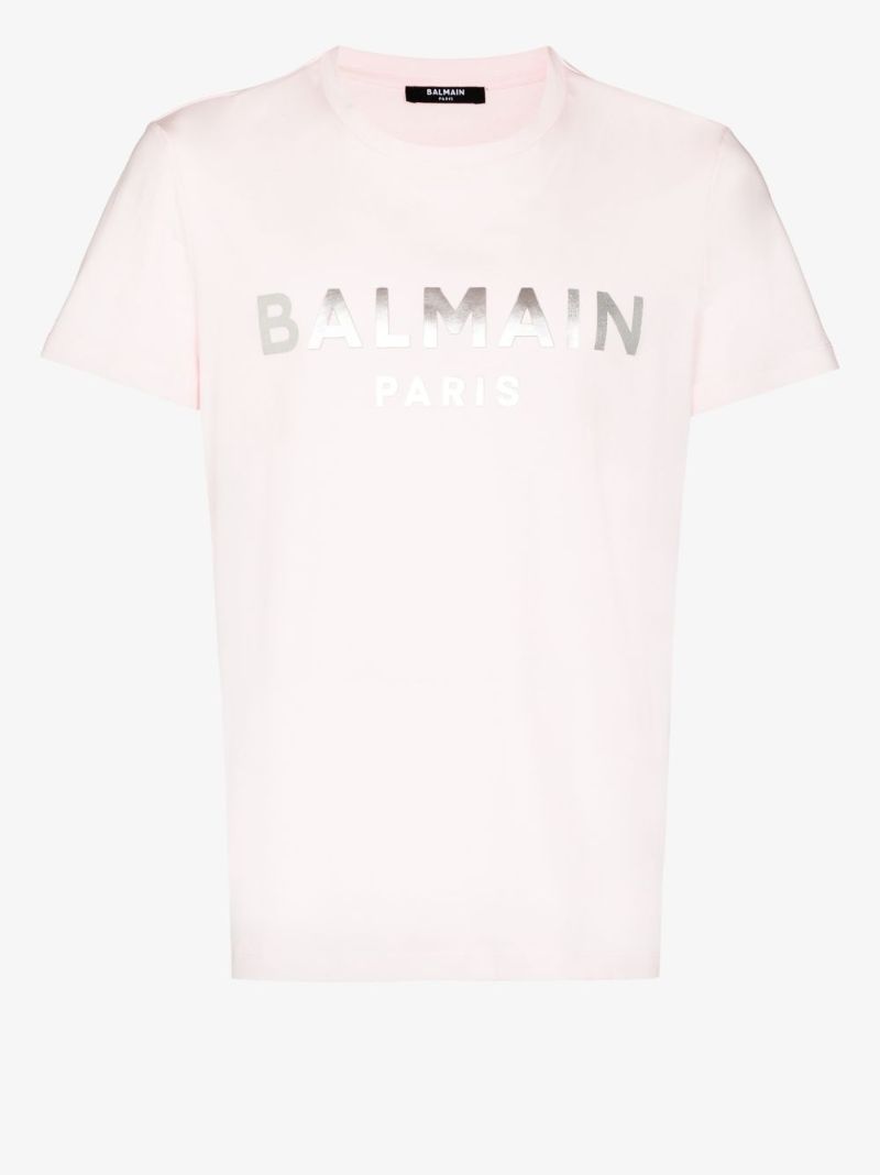 Foil Logo Cotton T-shirt
