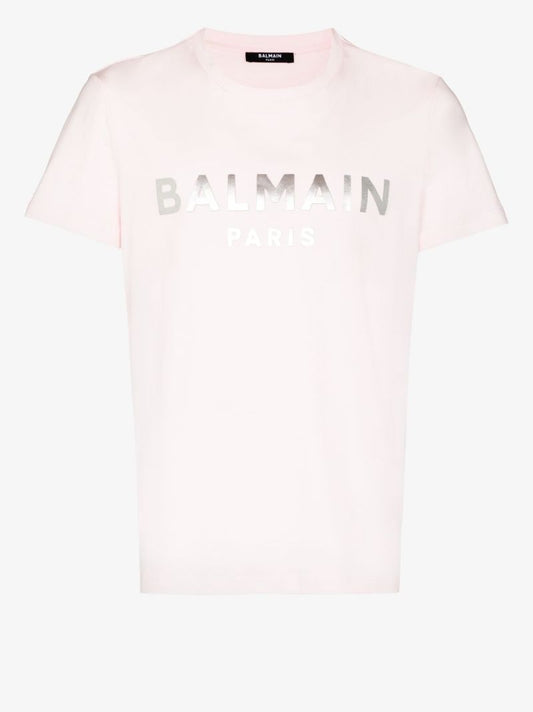 Foil Logo Cotton T-shirt