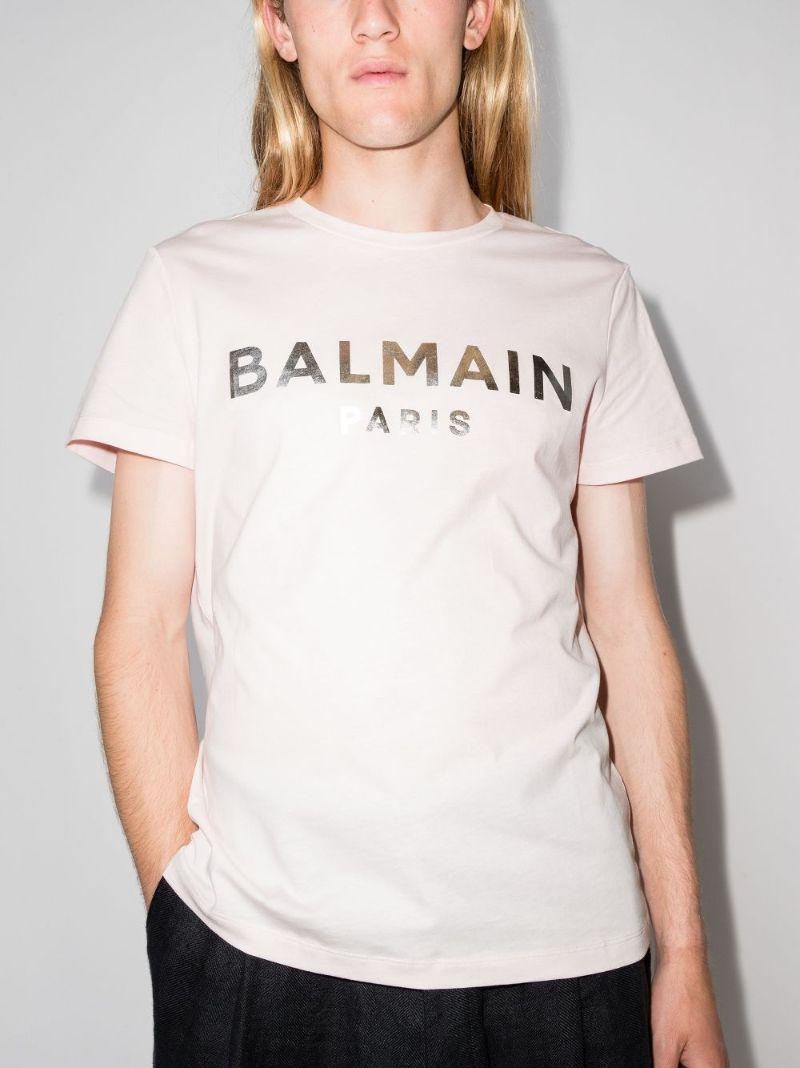 Foil Logo Cotton T-shirt