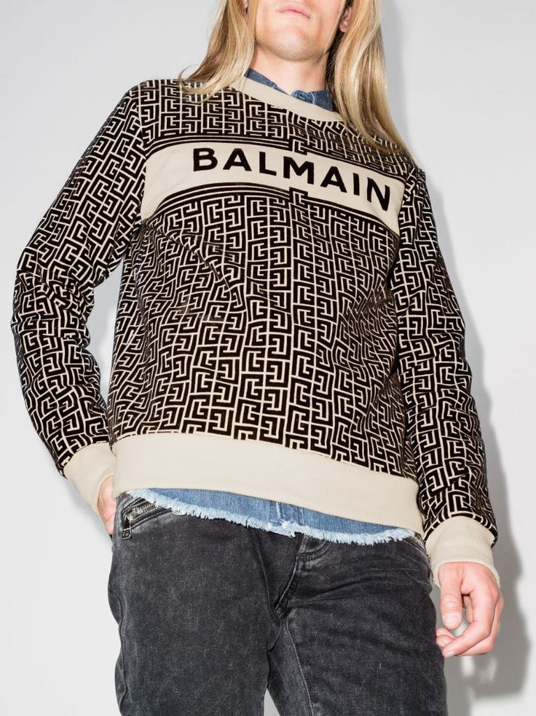 Monogram Cotton Sweatshirt