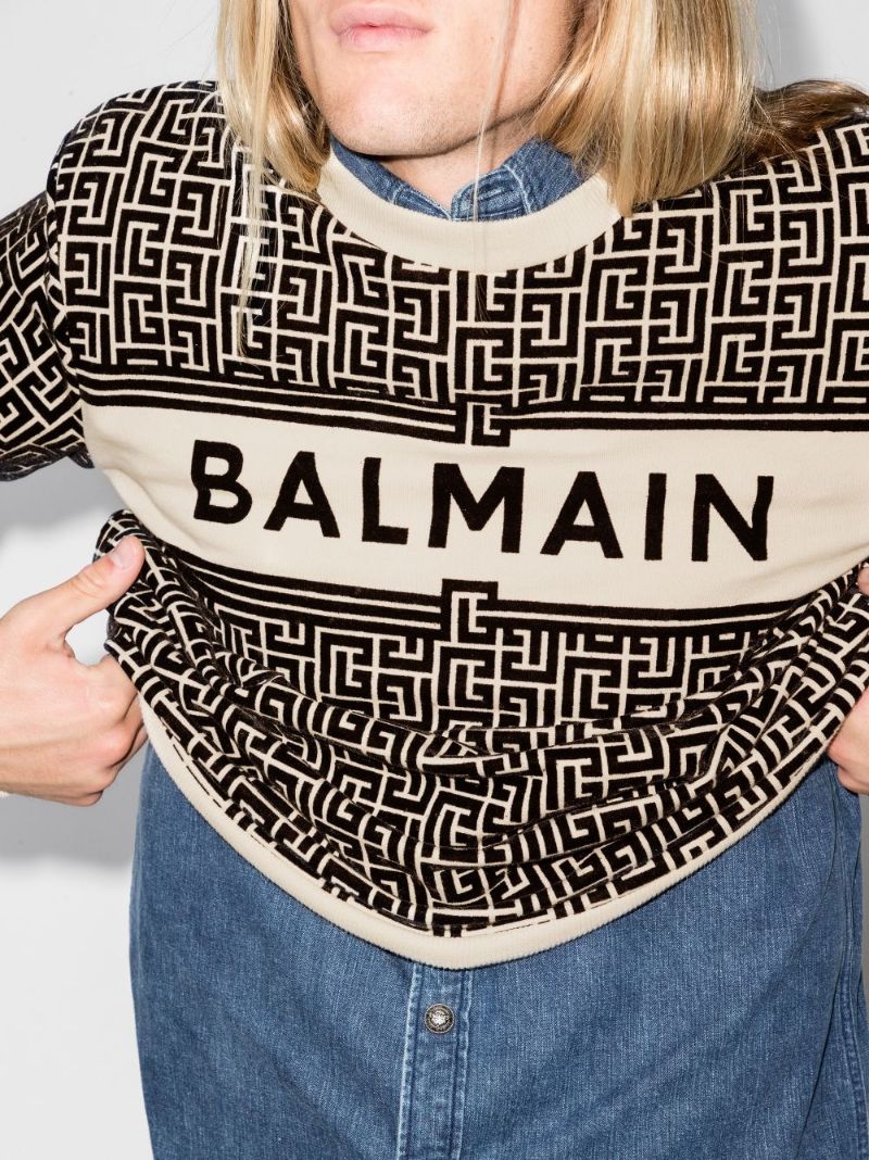 Monogram Cotton Sweatshirt