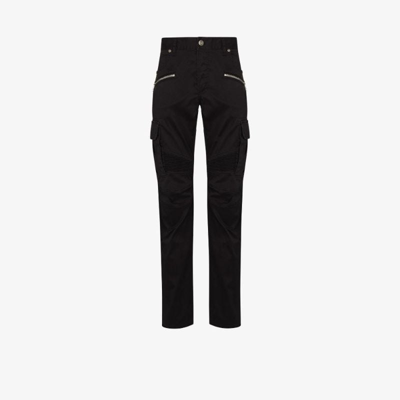 Logo-embossed Cargo Trousers