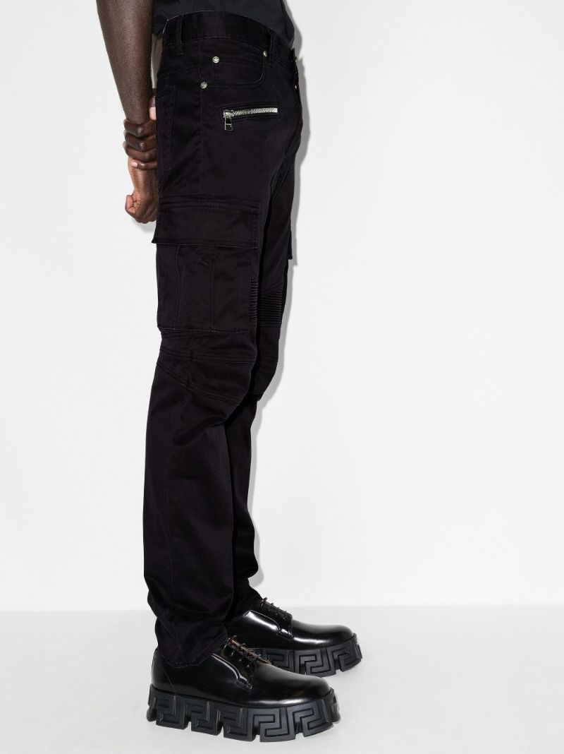 Logo-embossed Cargo Trousers
