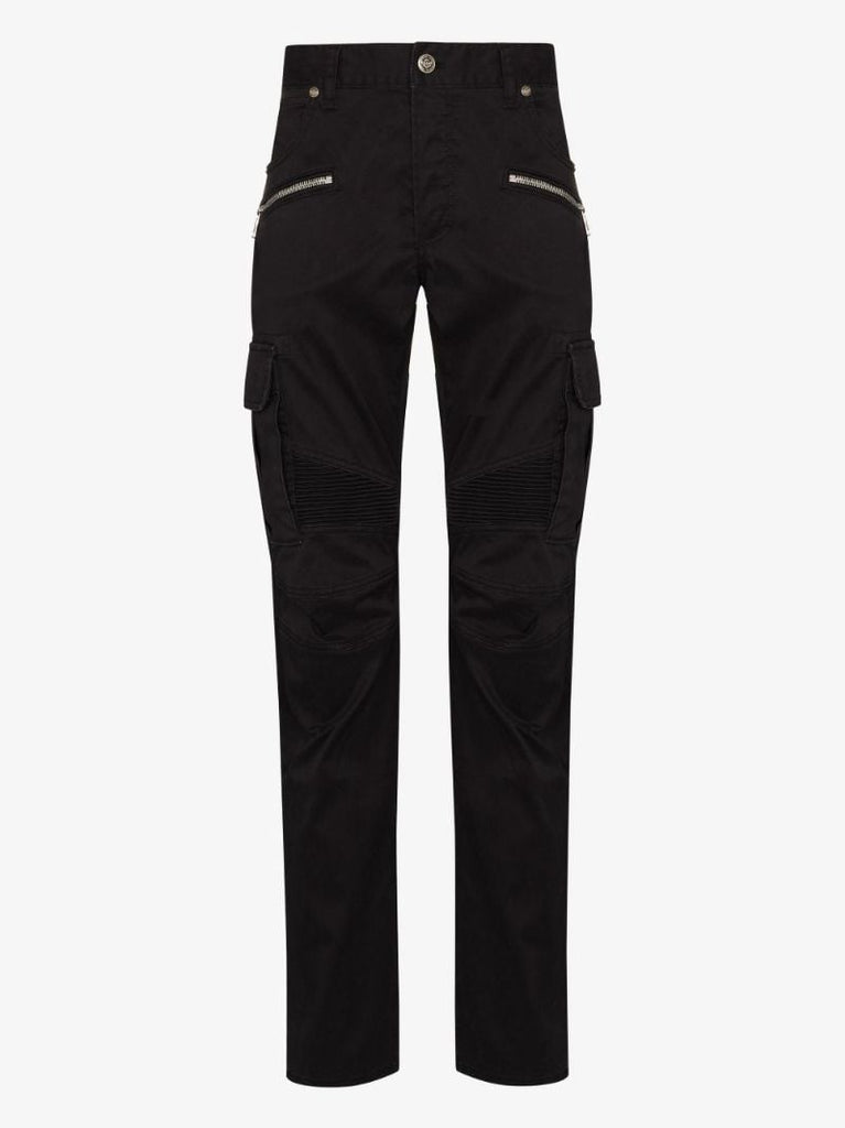 Logo-embossed Cargo Trousers