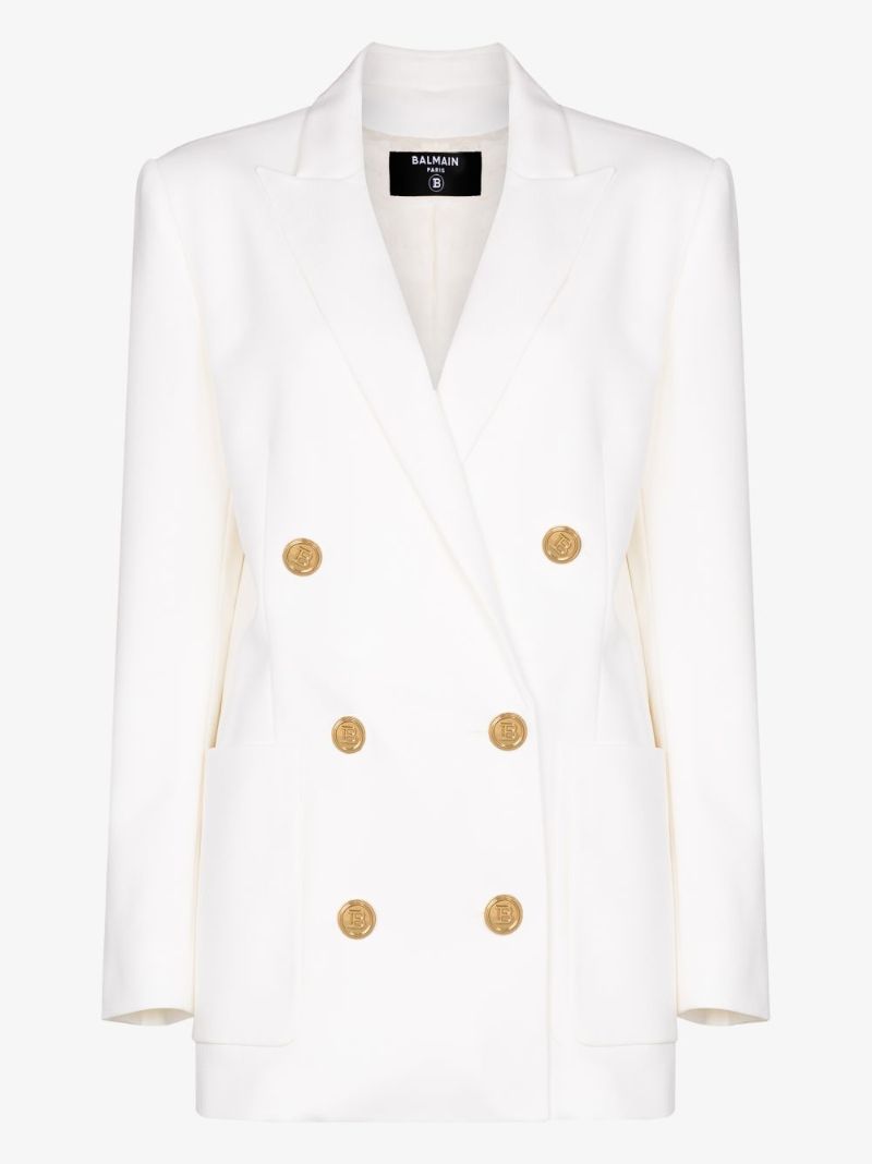 Double-breasted Wool Blazer