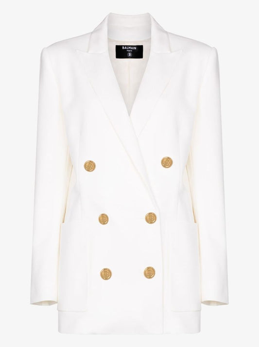 Double-breasted Wool Blazer