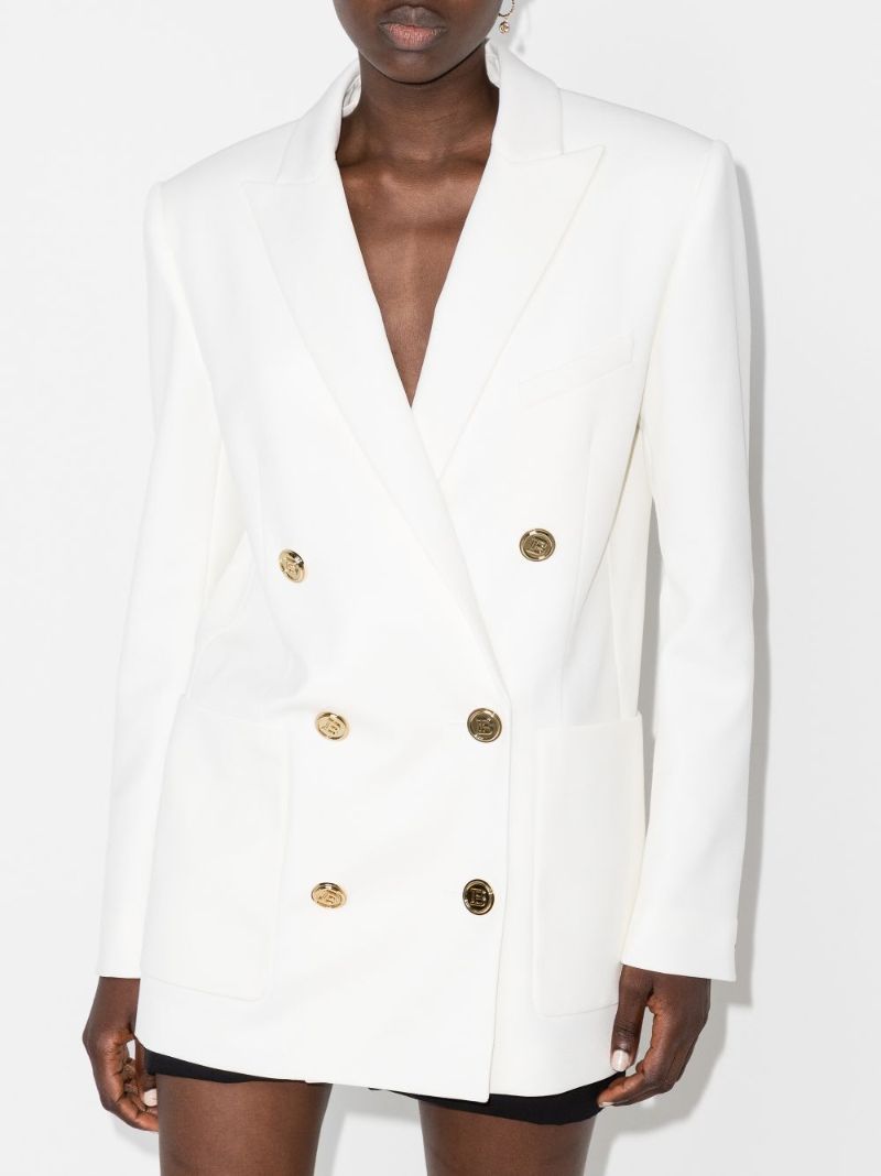 Double-breasted Wool Blazer
