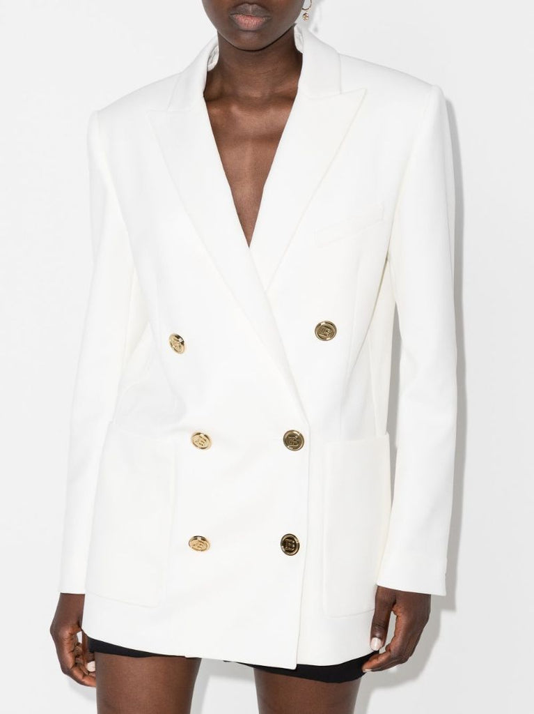 Double-breasted Wool Blazer