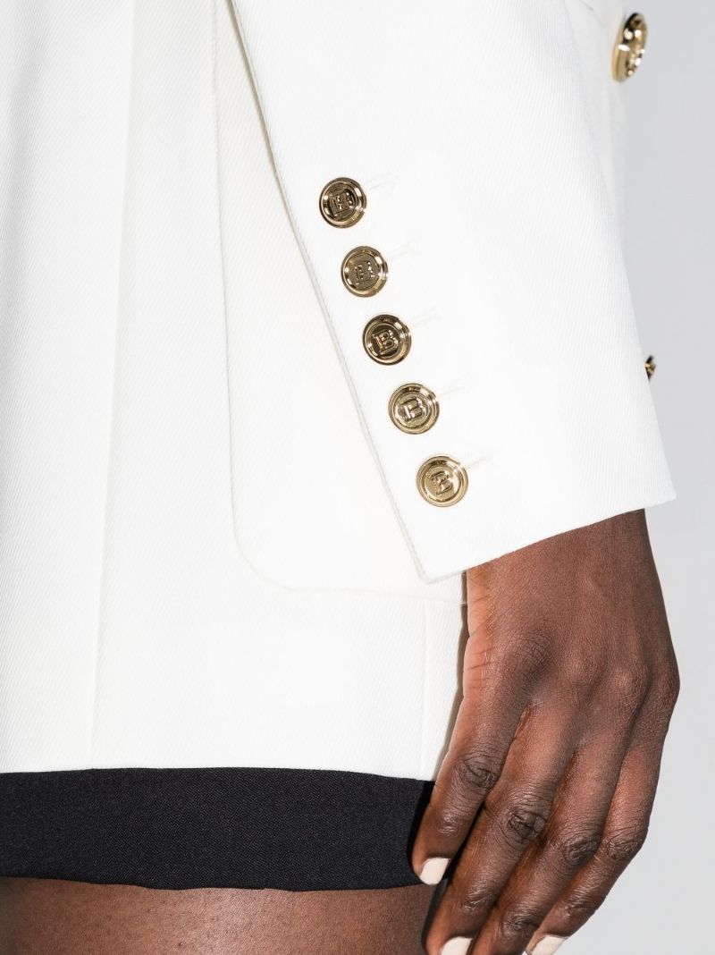 Double-breasted Wool Blazer
