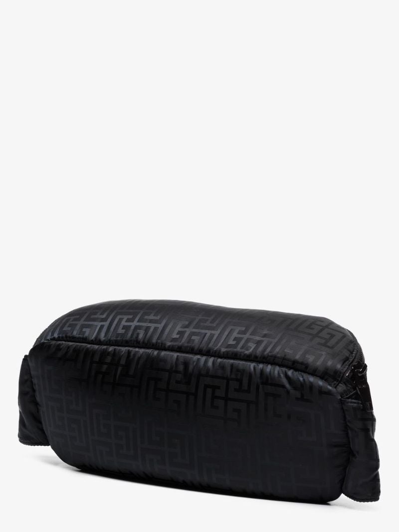 Black Tonal Monogram Cross Body Bag