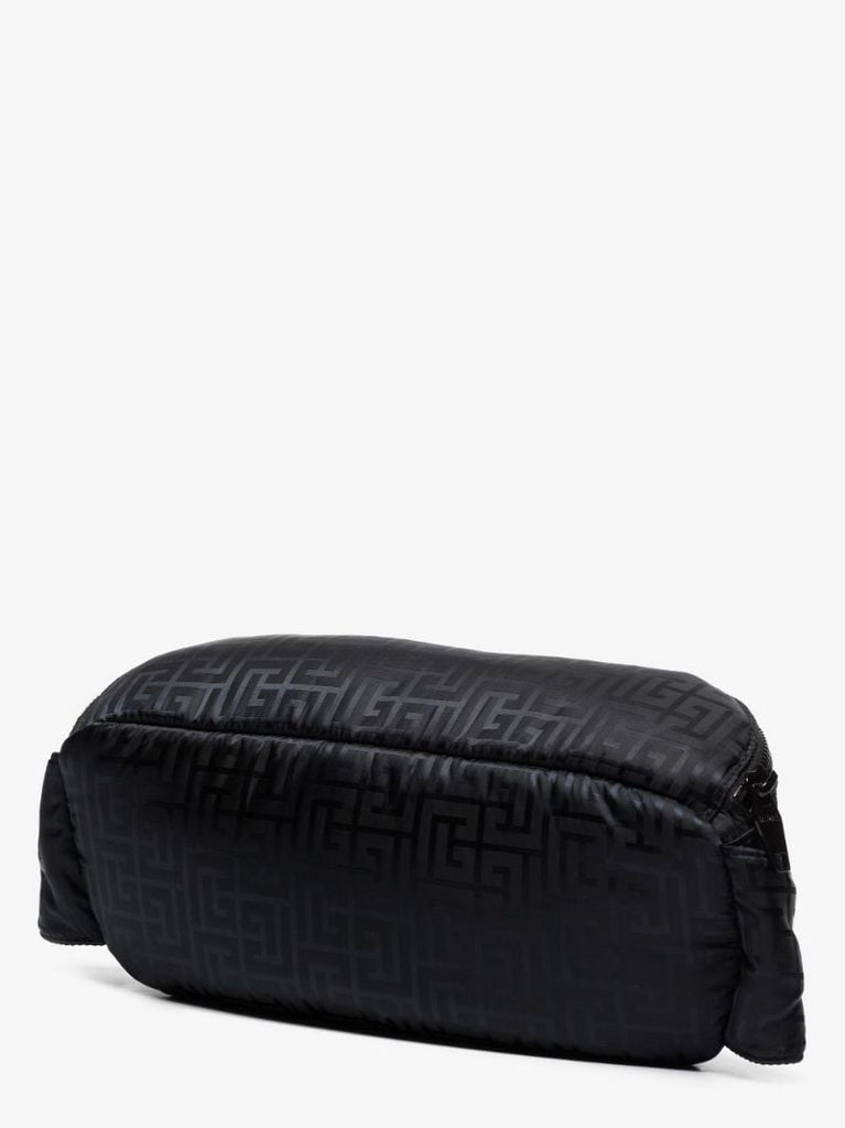 Black Tonal Monogram Cross Body Bag
