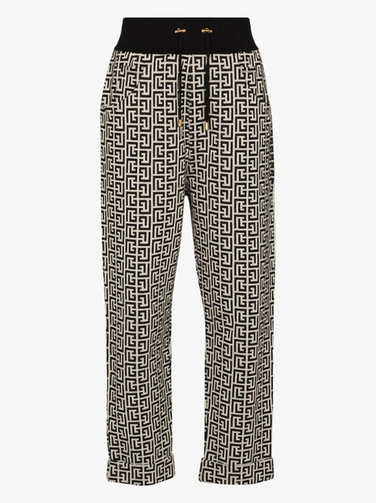 Monogram Tapered Track Pants