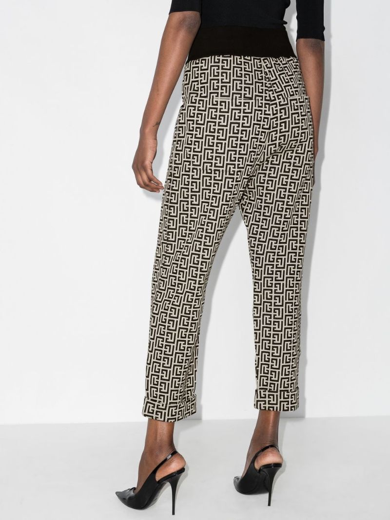 Monogram Tapered Track Pants