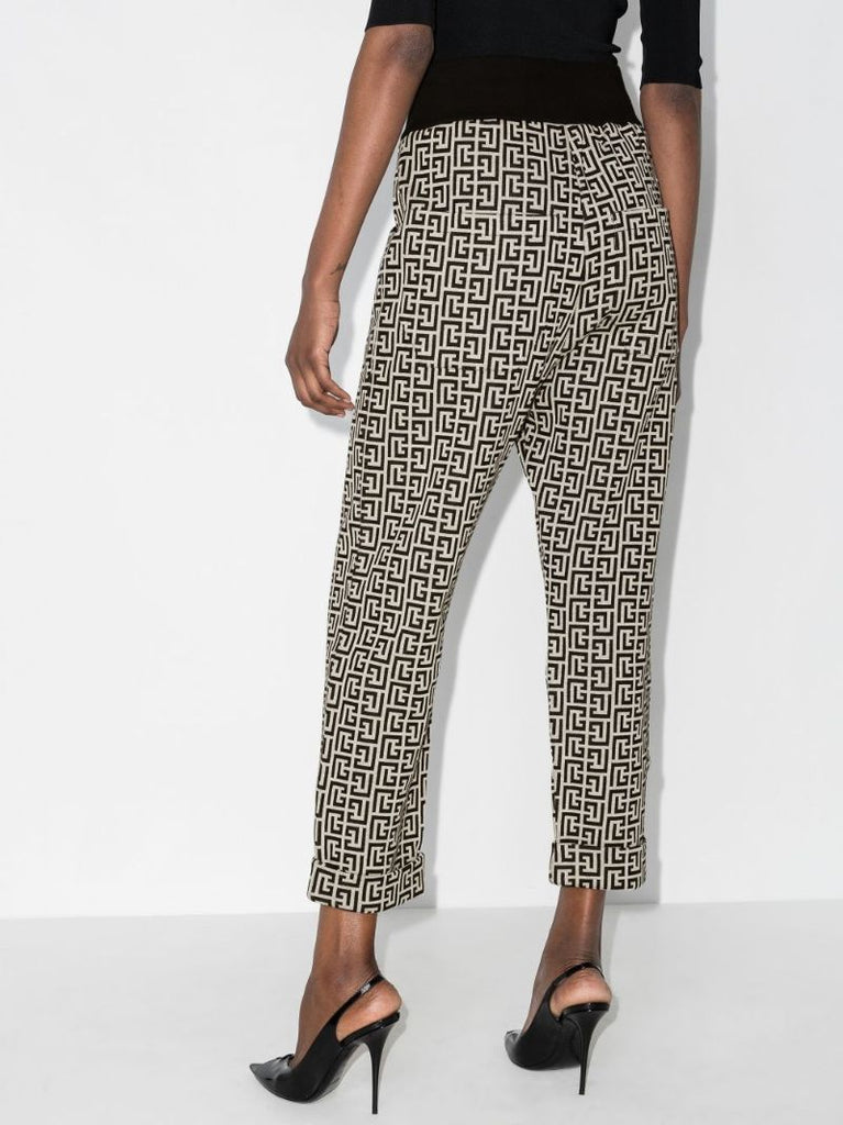 Monogram Tapered Track Pants