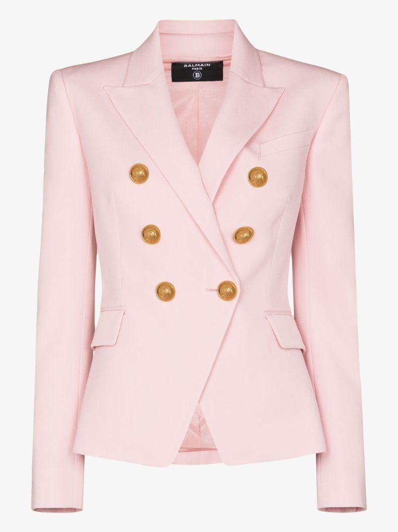 Double-breasted Wool Blazer