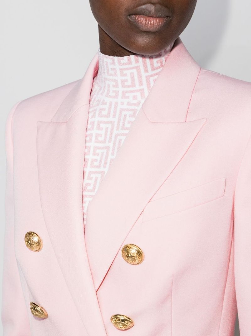 Double-breasted Wool Blazer