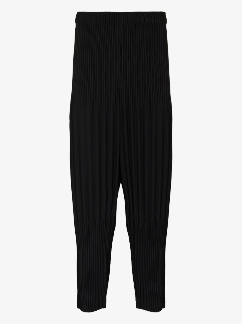 Pleats Bottoms 2 Tapered PlissÃ_x0083_Â© Trousers