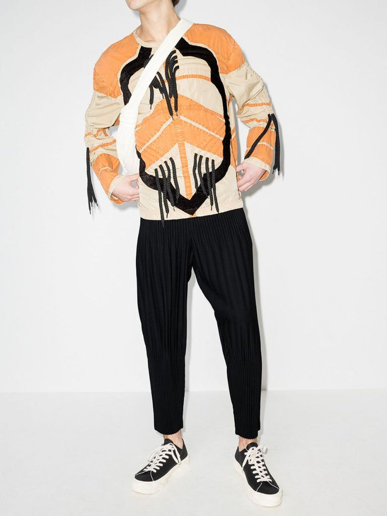 Pleats Bottoms 2 Tapered PlissÃ_x0083_Â© Trousers