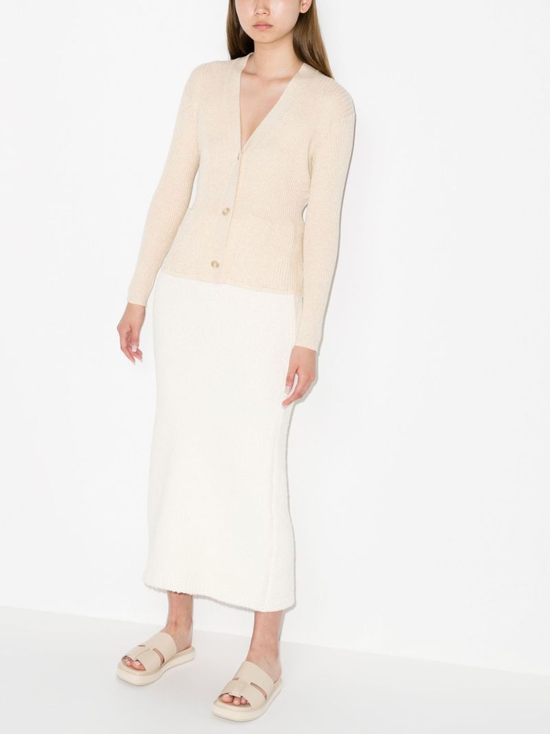Neutral Wayde Organic Cotton Cardigan