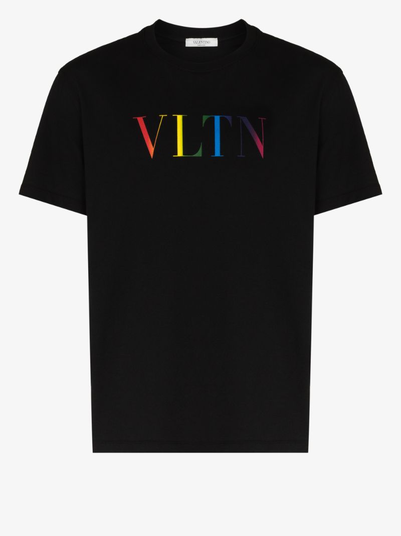 Vltn Logo Cotton T-shirt