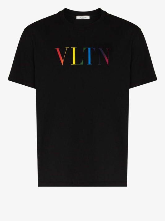 Vltn Logo Cotton T-shirt