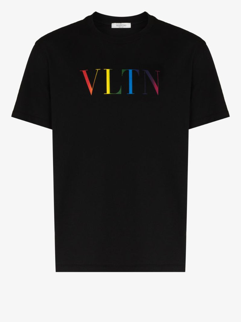 Vltn Logo Cotton T-shirt