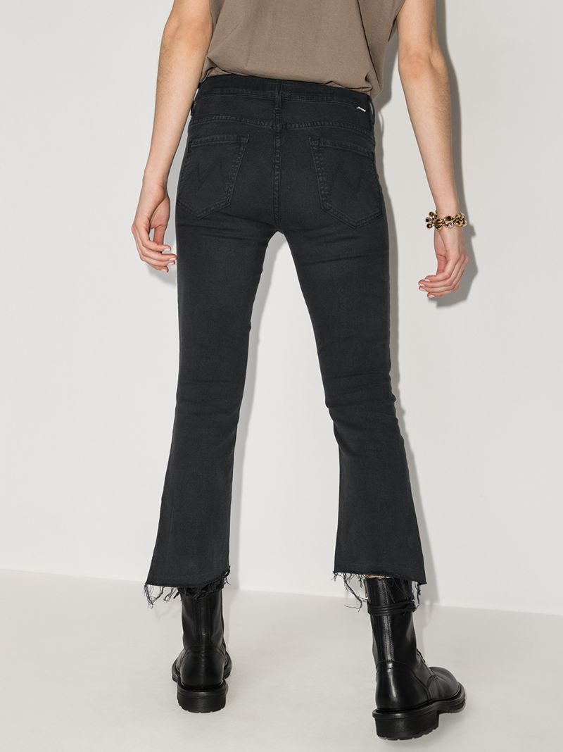 Insider Crop Step Fray Jeans