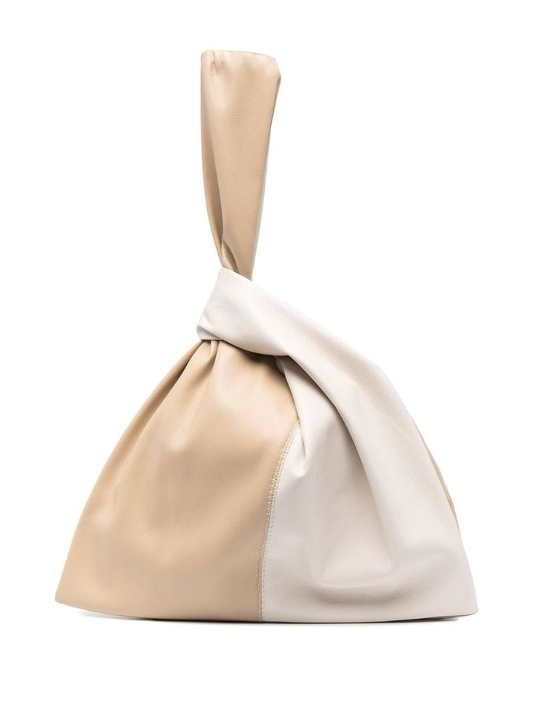 Jen Twist-detail Tote Bag