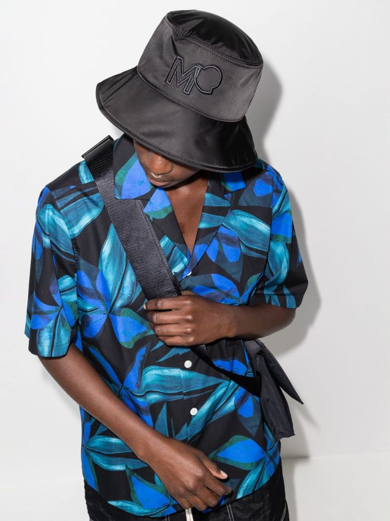 Black Berretto Bucket Hat