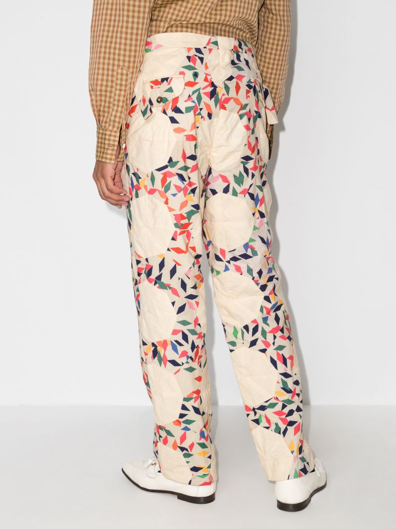 Diamond Quilted Trousers