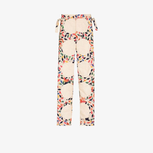 Diamond Quilted Trousers