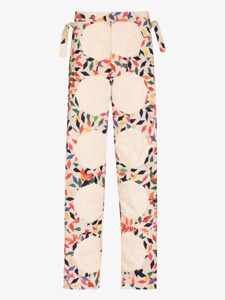 Diamond Quilted Trousers