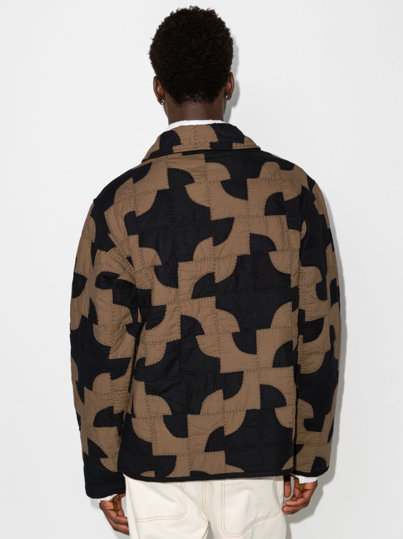 Drunkards Quilted Patchwork Jacket