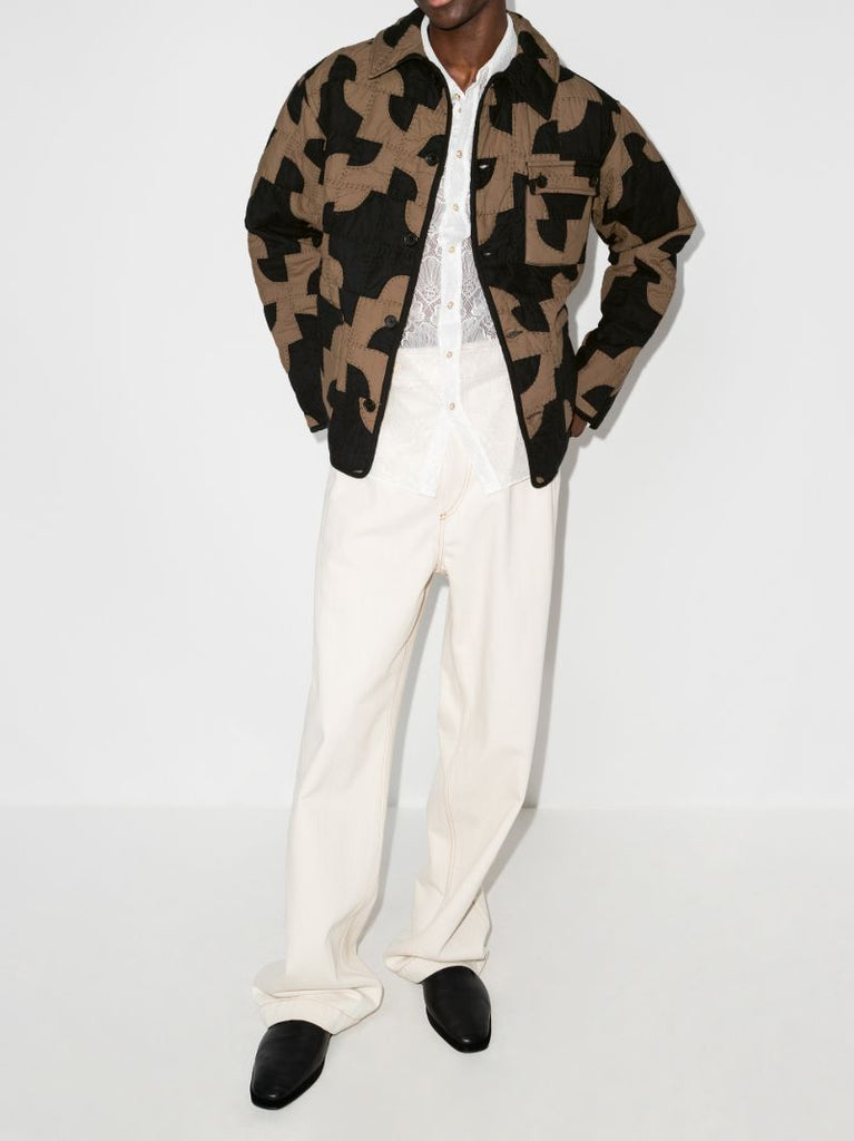 Drunkards Quilted Patchwork Jacket