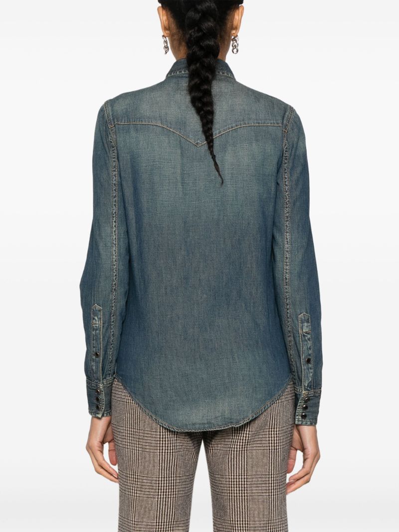 Blue Denim Shirt