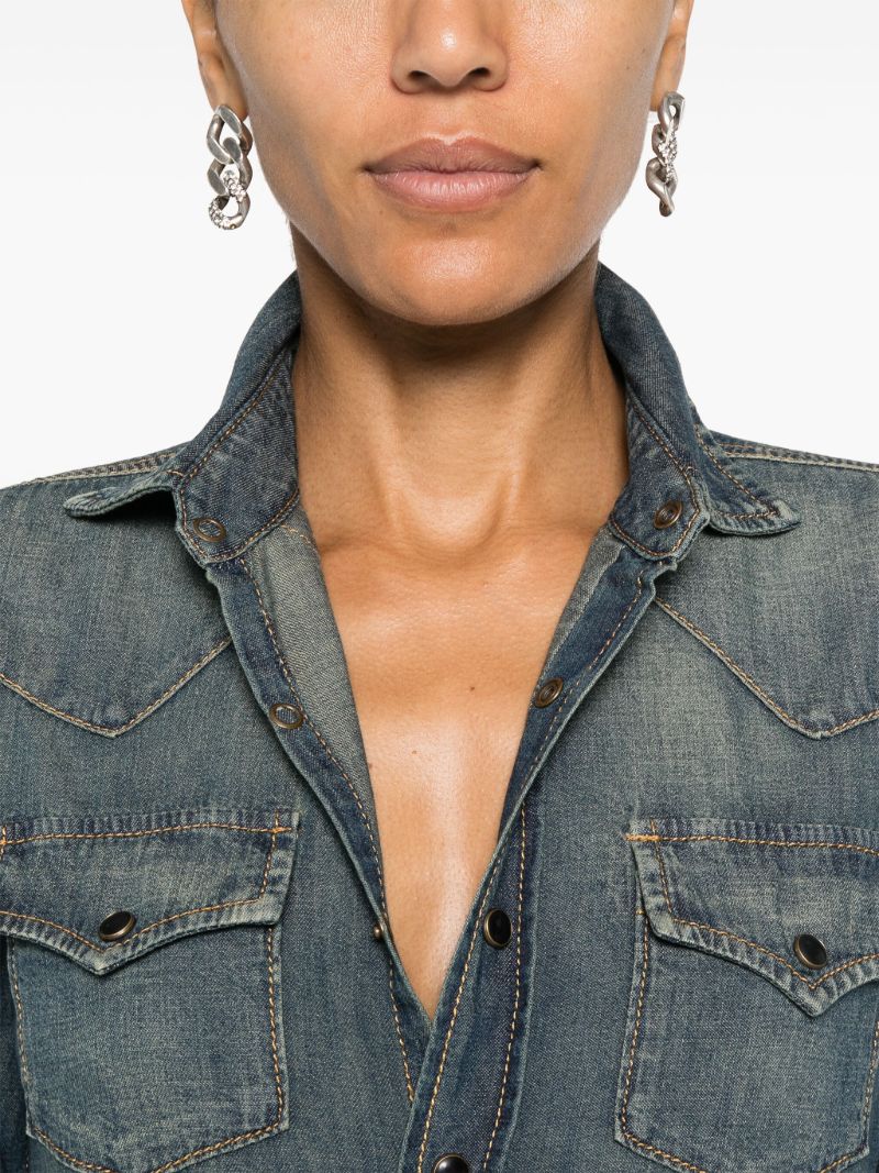 Blue Denim Shirt