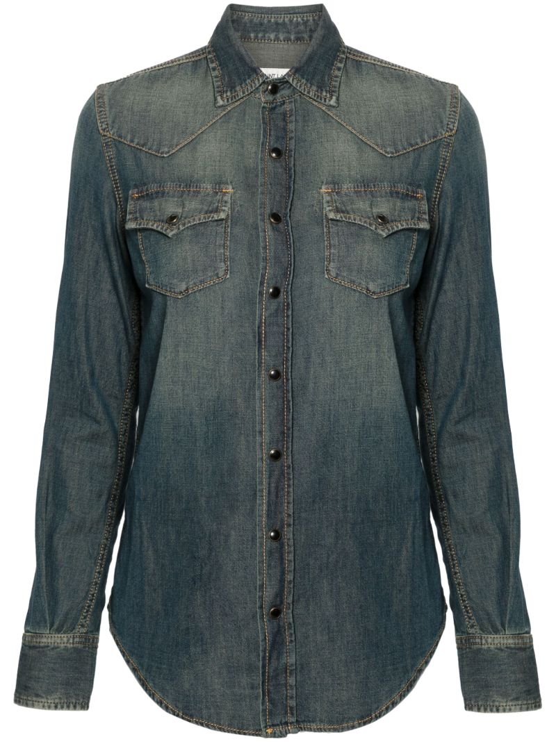 Blue Denim Shirt