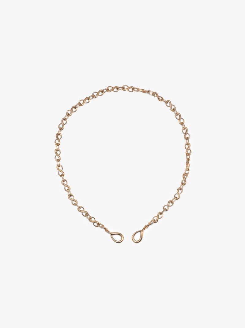 18k Brown Gold Myriad Chain 16 Inch Necklace