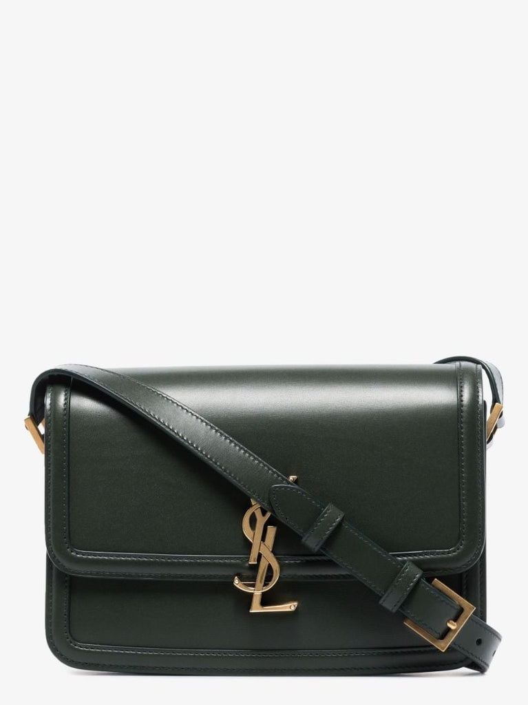 Green Solferino Medium Leather Cross Body Bag