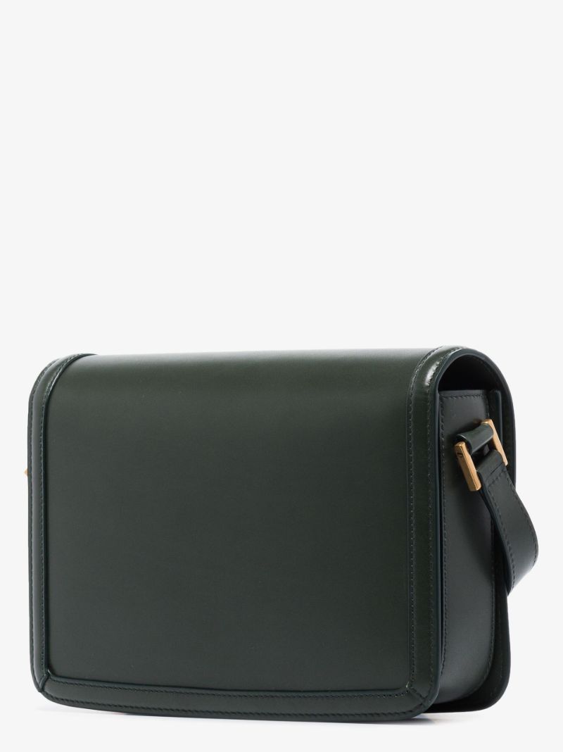 Green Solferino Medium Leather Cross Body Bag