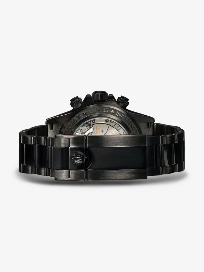 Customised Pre-owned Stainless Steel Rolex Cosmograph Daytona Watch