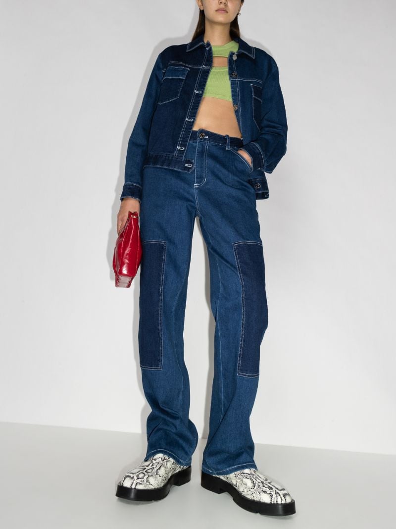 Painter Panelled Denim Trousers