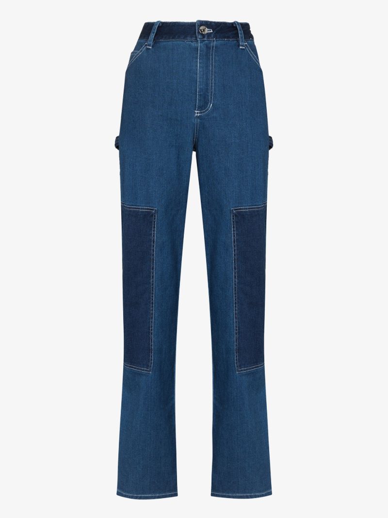 Painter Panelled Denim Trousers