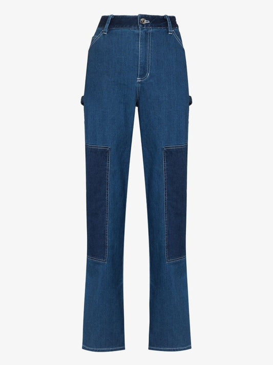 Painter Panelled Denim Trousers